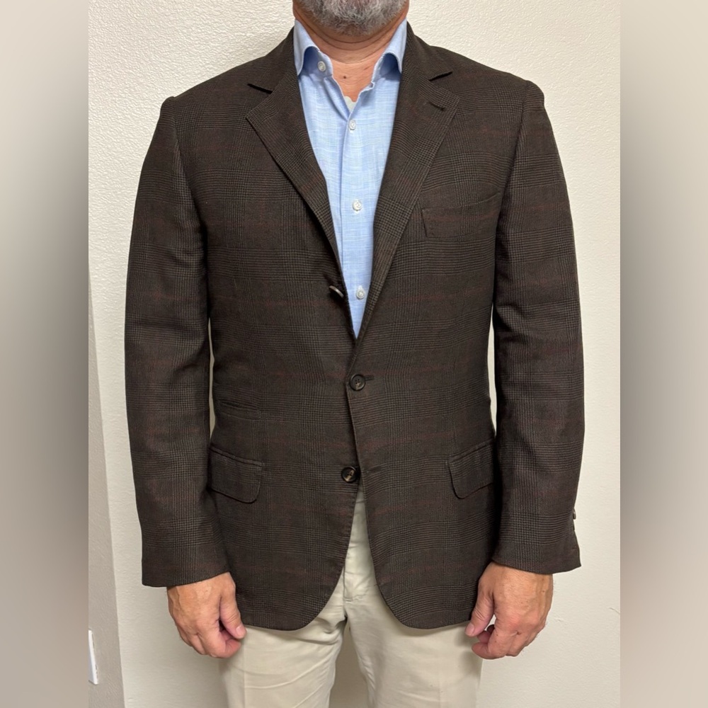 Brunello Cucinelli  Brown Blazer